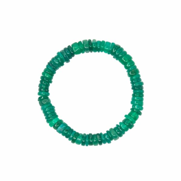 green onyx bead bracelet