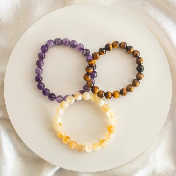 study and success bracelet set 8mm