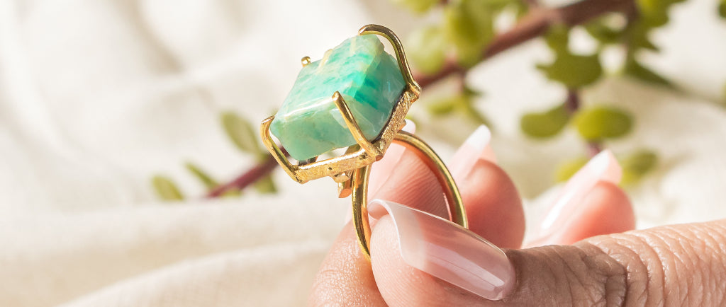amazonite ring