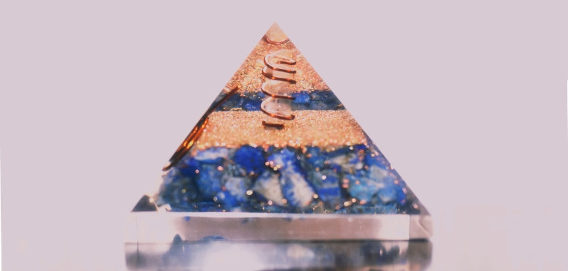 seven chakra crystal pyramid