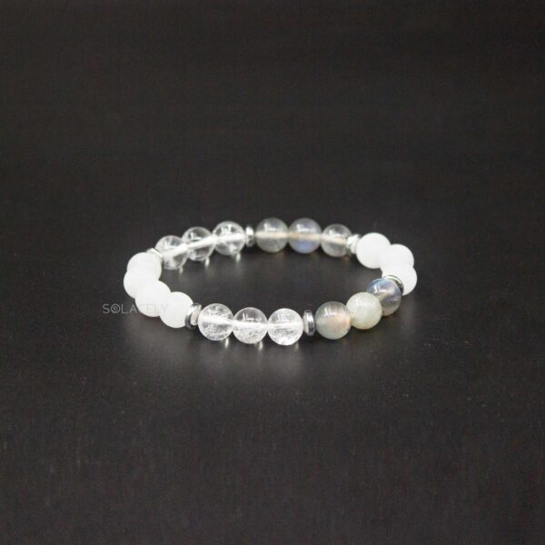 crown gemstone wristband