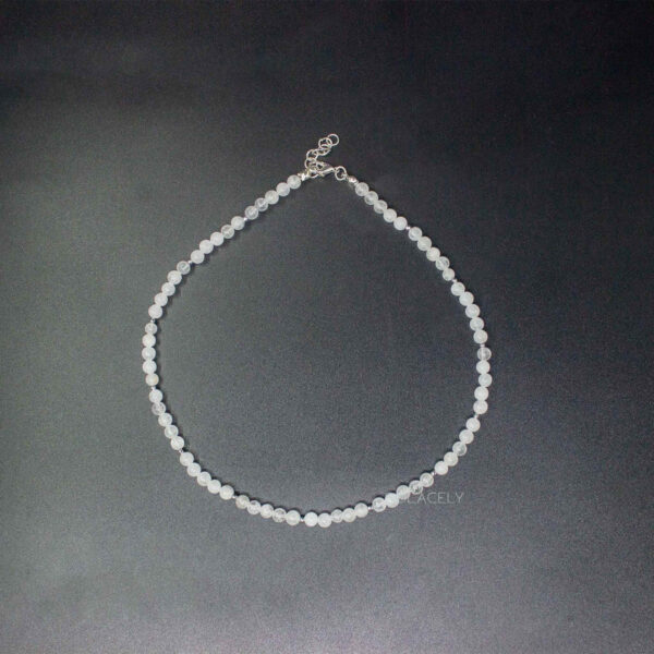 White Quartz Beaded Necklace