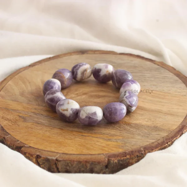 Amethyst Tumble Crystal Bracelet - Image 3