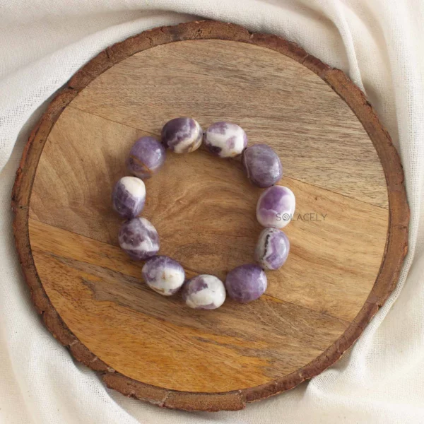 Amethyst Tumble Crystal Bracelet - Image 5