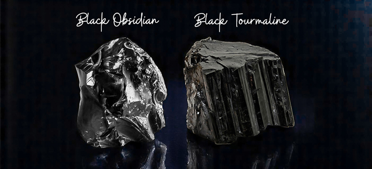 Black Obsidian VS Black Tourmaline